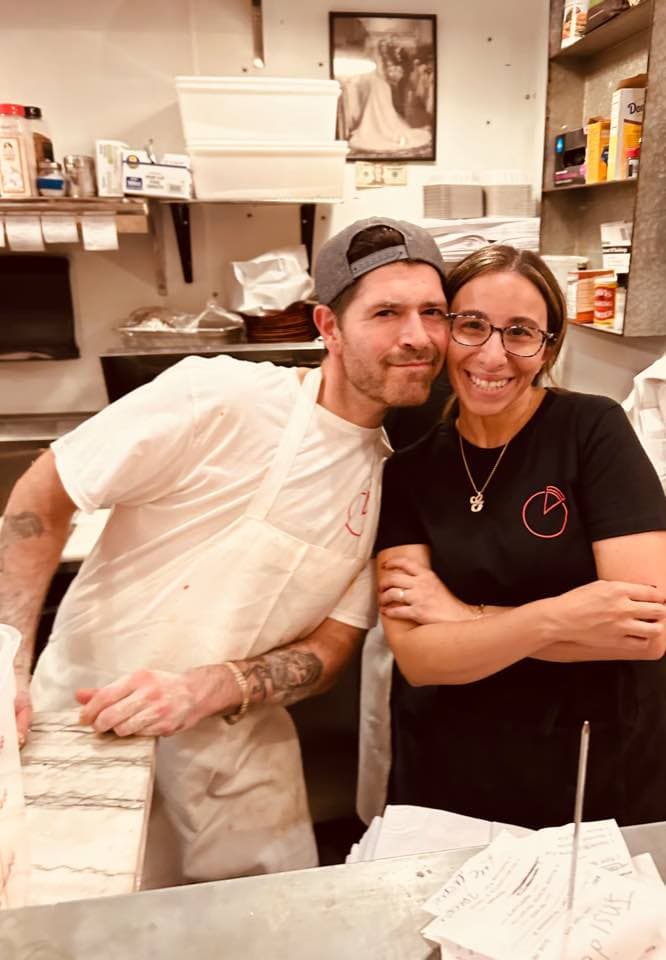 Danny Ippolito and Graceanne Belmonte-Ippolito in the kitchen.